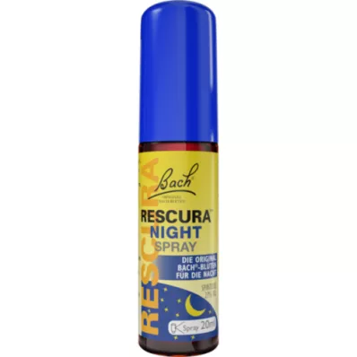 BACHBLÜTEN Original Rescura Night Spray m.Alkohol, 20 ml