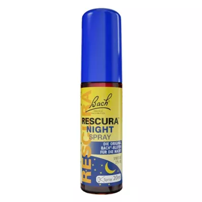 Bachblüten Original Rescura Night Spray mit Alkohol, 20 ml