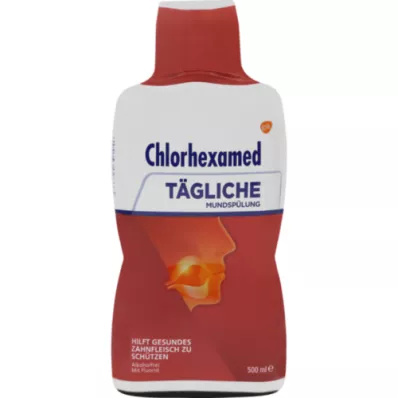 CHLORHEXAMED tägliche Mundspülung 0,06%, 500 ml