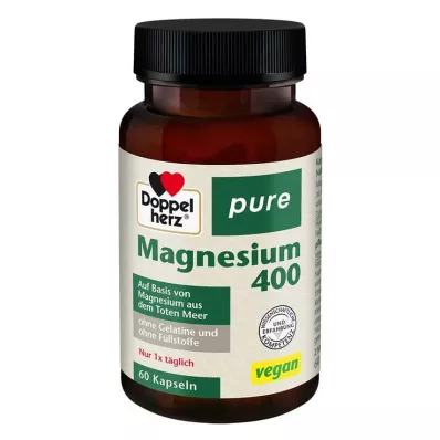 Doppelherz Magnesium 400 pure Kapseln, 60 St
