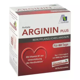 Arginin Plus Vitamin B1 + B6 + B12 + Folsäure Sticks, 60X5.9 g