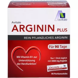 ARGININ PLUS Vitamin B1+B6+B12+Folsäure Sticks, 90X5.9 g