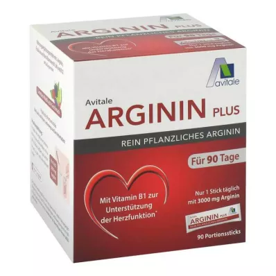 ARGININ PLUS Vitamin B1+B6+B12+Folsäure Sticks, 90X5.9 g