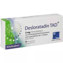 DESLORATADIN TAD 5 mg Filmtabletten, 20 St