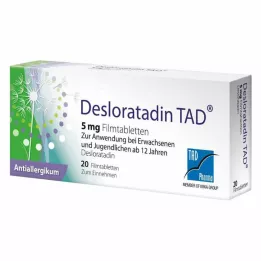 Desloratadin TAD® 5 mg Filmtabletten, 20 St