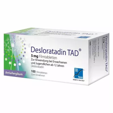 DESLORATADIN TAD 5 mg Filmtabletten, 100 St
