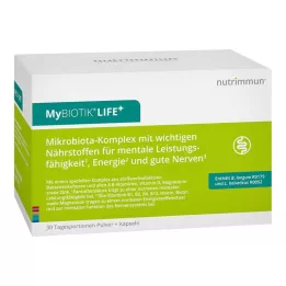 MYBIOTIK LIFE+ Kombipackung 30x1,5 g Plv.+60 Kaps., 1 St