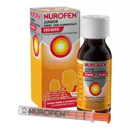 NUROFEN Junior Fieber- und Schmerzsaft Erdbeer 40 mg/ml, 100 ml