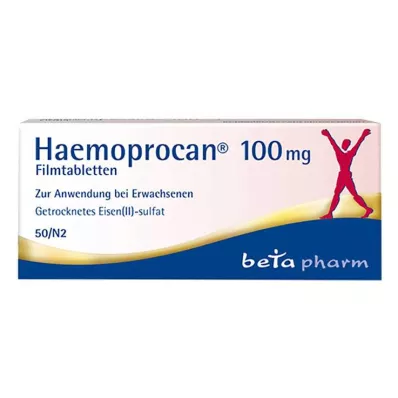 HAEMOPROCAN 100 mg Filmtabletten, 50 St HAEMOPROCAN 100 mg Filmtabletten, 50 St