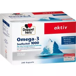 DOPPELHERZ Omega-3 Seefischöl 1000 Kapseln, 240 St