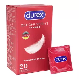 DUREX Gefühlsecht classic Kondome, 20 St