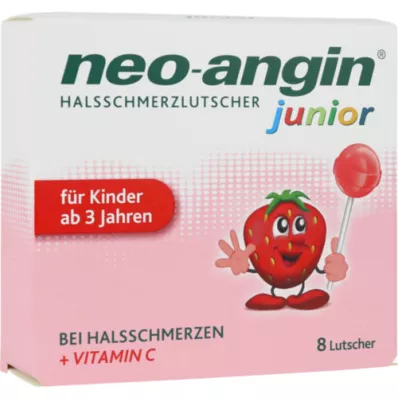 NEO-ANGIN junior Halsschmerzlutscher, 8 St