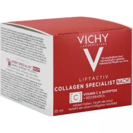 VICHY LIFTACTIV Collagen Specialist Nacht Creme, 50 ml