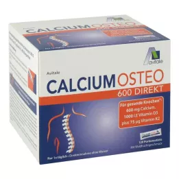 CALCIUM OSTEO 600 Direkt Portionssticks, 120 St