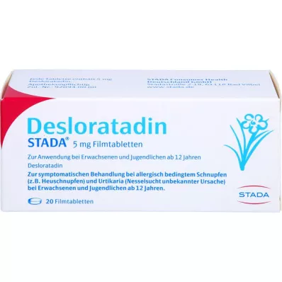 DESLORATADIN STADA 5 mg Filmtabletten, 20 St