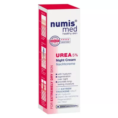 Numis med Urea 5% Nachtcreme, 50 ml