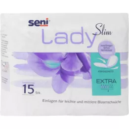 SENI Lady Slim Inkontinenzeinlage extra, 15 St