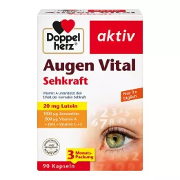 DOPPELHERZ Augen Vital Sehkraft aktiv Kapseln, 90 St