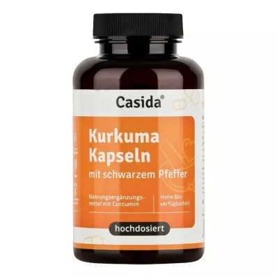 Kurkuma Kapseln + Pfeffer Curcumin hochdosiert, 90 St