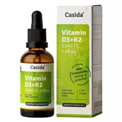 Vitamin D3 K2 Tropfen, 50 ml Vitamin D3 K2 Tropfen, 50 ml