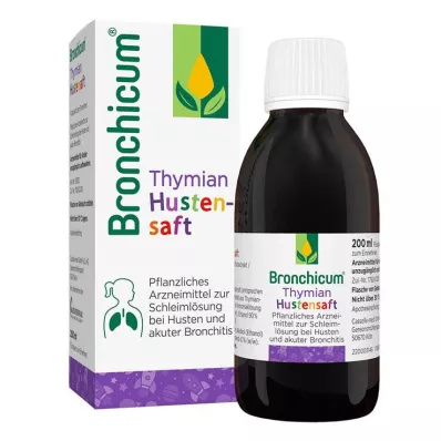 BRONCHICUM Thymian Hustensaft, 200 ml BRONCHICUM Thymian Hustensaft, 200 ml