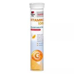 DOPPELHERZ Vitamin C 1000 system Brausetabletten, 40 St