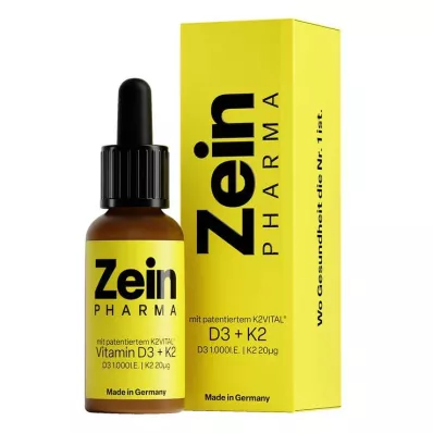 Vitamin D3 + K2 MK-7 Tropfen hochdosiert, 25 ml