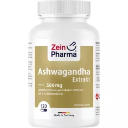 ASHWAGANDHA EXTRAKT 500 mg Kapseln, 120 St