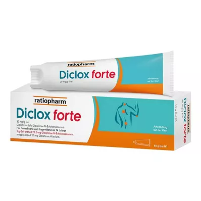 Diclox forte - Schmerzgel 2 %, mit Diclofenac, 50 g