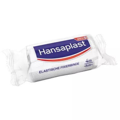 Hansaplast elastische Fixierbinde gekreppt 8 cmx4 m, 1 St