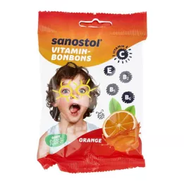 SANOSTOL Vitamin-Bonbons Orange, 75 g