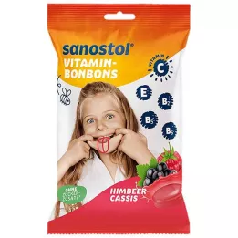 SANOSTOL Vitamin-Bonbons Himbeer-Cassis, 75 g
