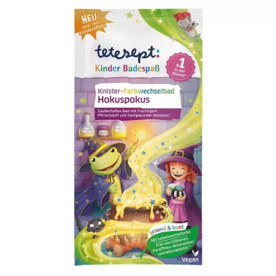 Tetesept Kinder Badespaß Farbwechselbad Hokuspokus, 45 g