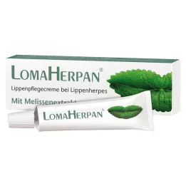LOMAHERPAN Lippenpflegecreme mit Melissenextrakt, 5 ml