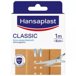 HANSAPLAST Classic Pflaster 8cm x1 m, 1 St