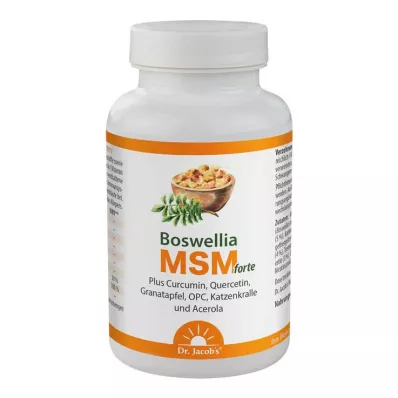 BOSWELLIA MSM forte Dr.Jacobs Tabletten, 90 St