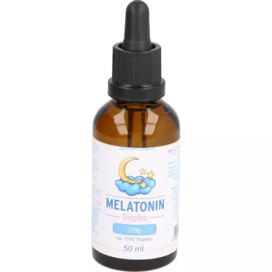MELATONIN 1 mg/6 Tropfen, 50 ml