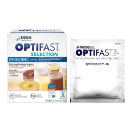 OPTIFAST Selection Drinks &amp; Cremes Pulver, 8X55 g