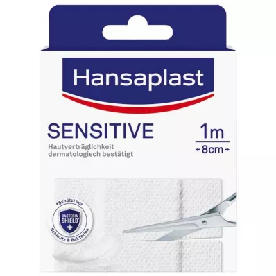 HANSAPLAST Sensitive Pflast.hypoallergen 8 cmx1 m, 1 St