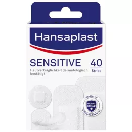 HANSAPLAST Sensitive Pflast.hypoallergen Strips, 40 St