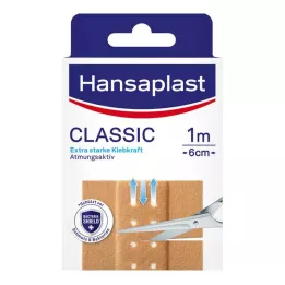 HANSAPLAST Classic Pflaster 6 cmx1 m, 1 St