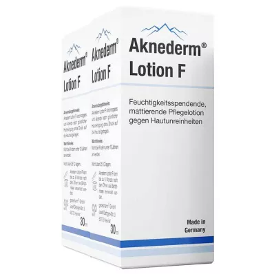 Aknederm Lotion F, 2X30 ml Aknederm Lotion F, 2X30 ml