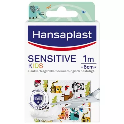 Hansaplast Sensitive Kinder Pflaster 6 cmx1 m, 1 St Hansaplast Sensitive Kinder Pflaster 6 cmx1 m, 1 St