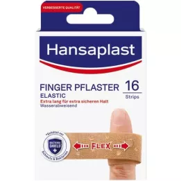 HANSAPLAST Elastic Finger Pflasterstrips, 16 St