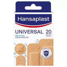 HANSAPLAST Universal Pflasterstrips wasserfest, 20 St