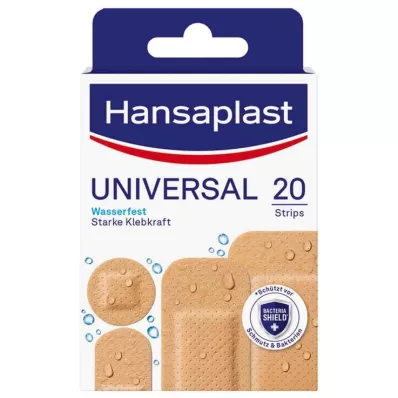 Hansaplast Universal Pflasterstrips wasserfest, 20 St