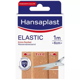 HANSAPLAST Elastic Pflaster 6 cmx1 m, 1 St