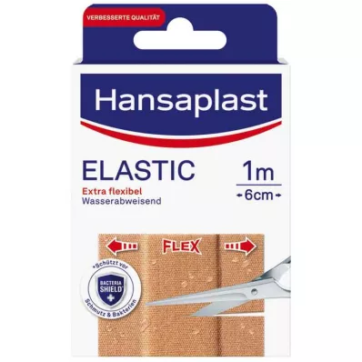 Hansaplast Elastic Pflaster 6 cm x 1 m, 1 St