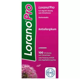 LORANOPRO 0,5 mg/ml Lösung zum Einnehmen, 100 ml
