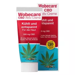 WOBECARE CBD Aktiv Creme, 100 ml